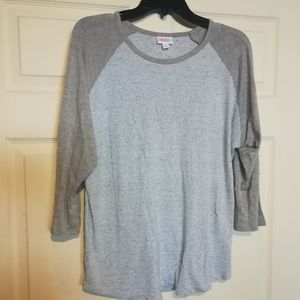 MOVING SALE! LuLaRoe Randy blue/white striped XL